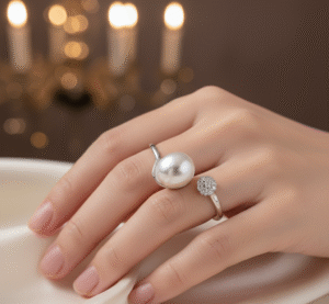 nhẫn ngọc trai