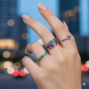 nhẫn bạc nữ đẹp nhất 2025