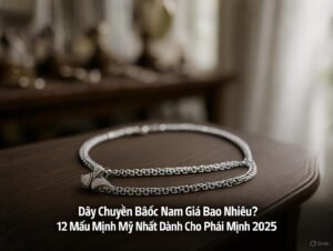 Dây chuyền bạc nam giá bao nhiêu dao động từ 400.000 VNĐ tại MOONRISIL?